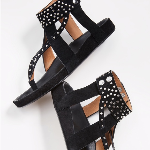 Isabel marant Ellen leather sandals - Picture 2 of 7